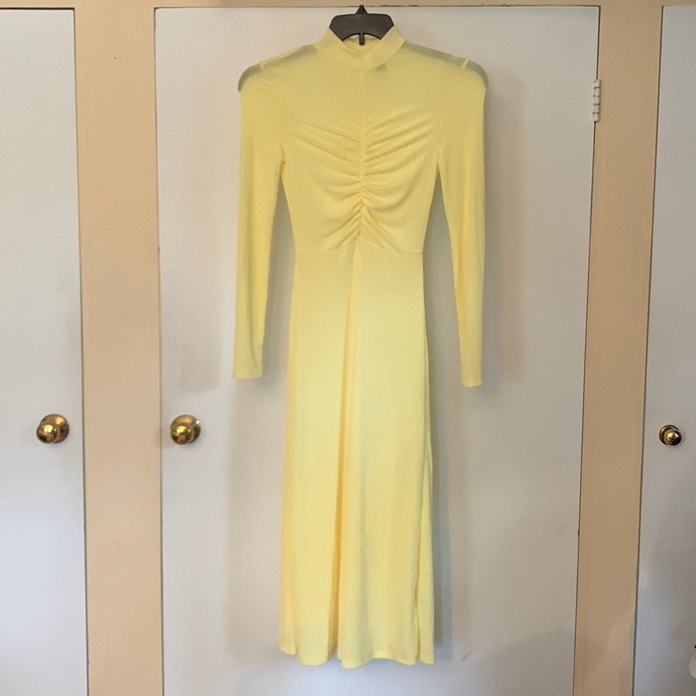Shein, XS, yellow dress